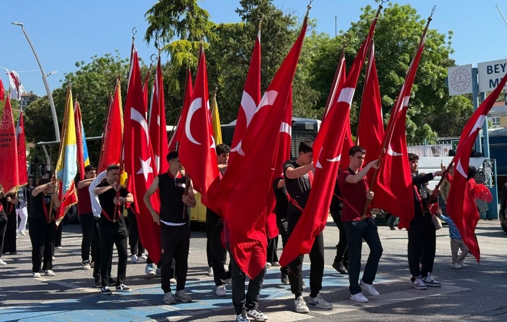 19 Mayis Ataturku Anma Genclik Ve Spor Bayraminin 106. Yil Donumu Beykozda Sevinc Ve Coskuyla Kutlanirken Renkli Goruntulere Sahne Oldu. 3