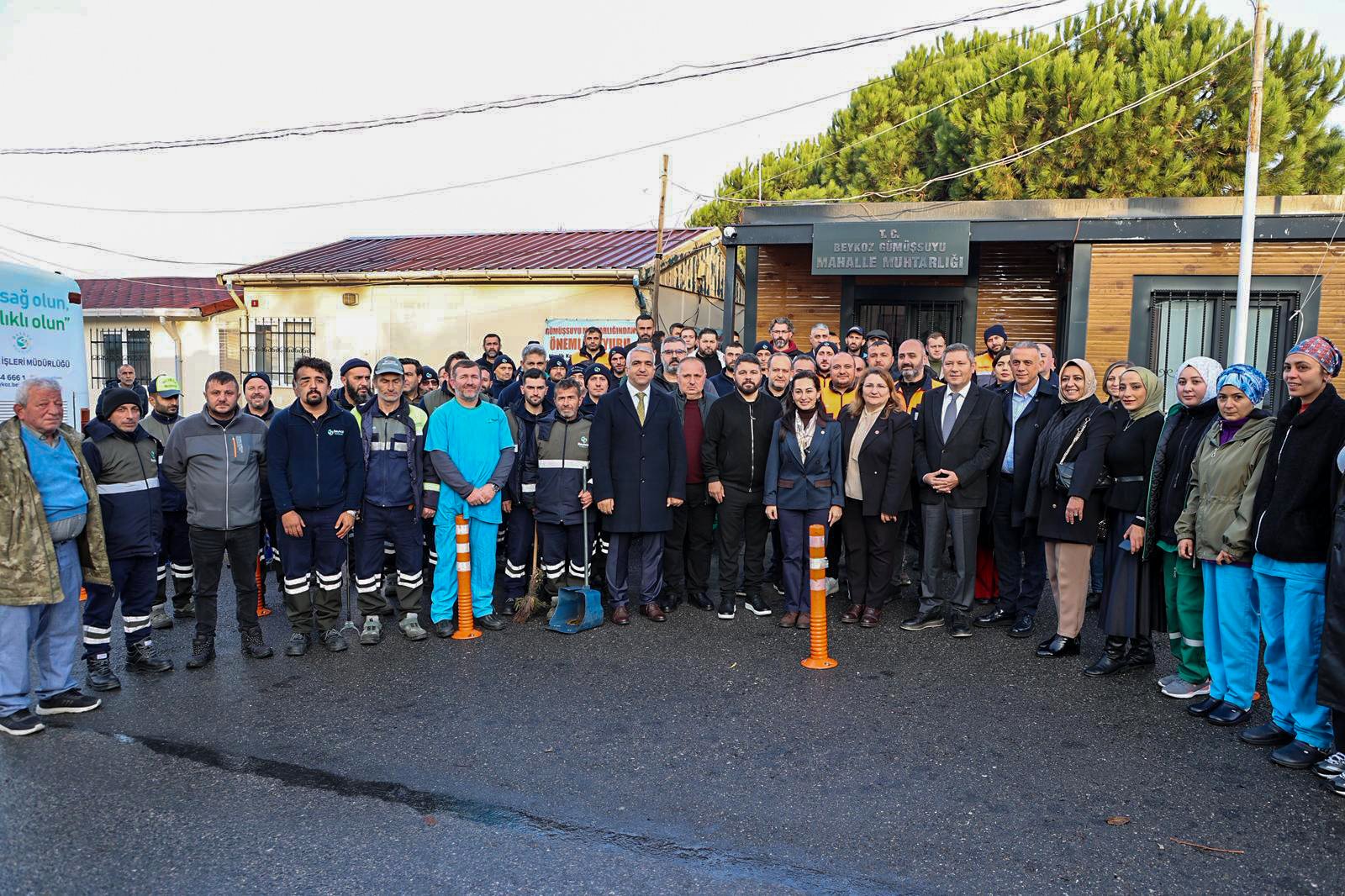 Beykoz’da “Şok Hizmet” Seferberliği Kılıçlı Mahallesi’nde Devam Etti