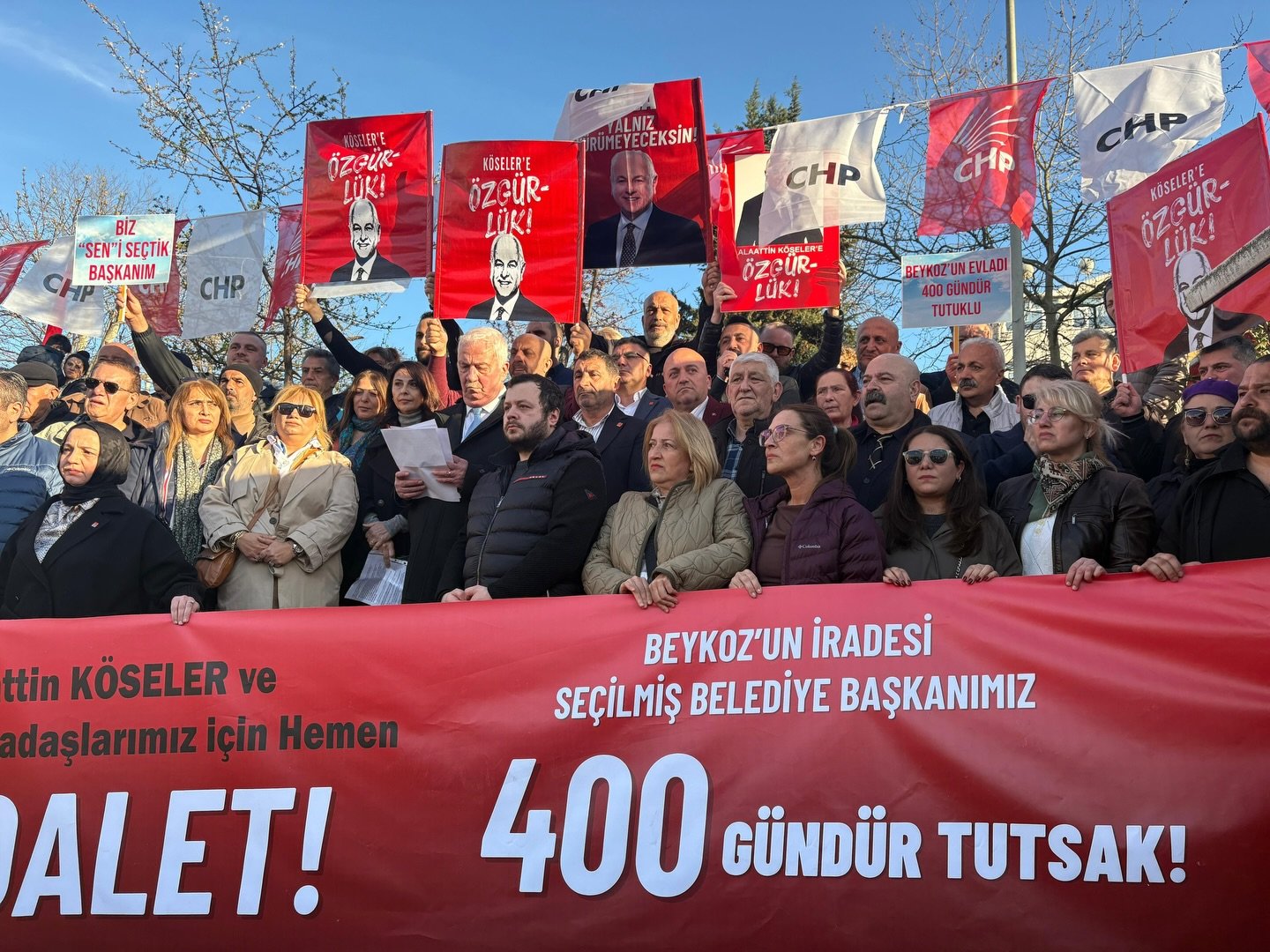 CHP’den Beykoz’da 400 Gün Vurgusu: Mücadele Sürecek