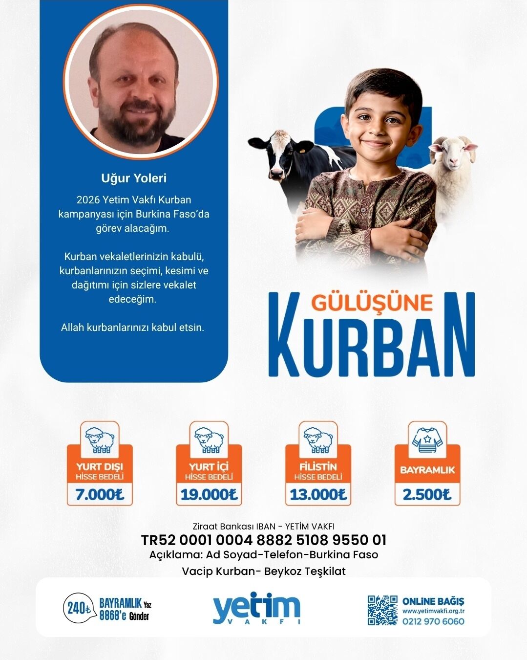 Yetim Vakfi Beykozdan Kurban Seferberligi Hedef Burkina Fasodaki Yetimler 4