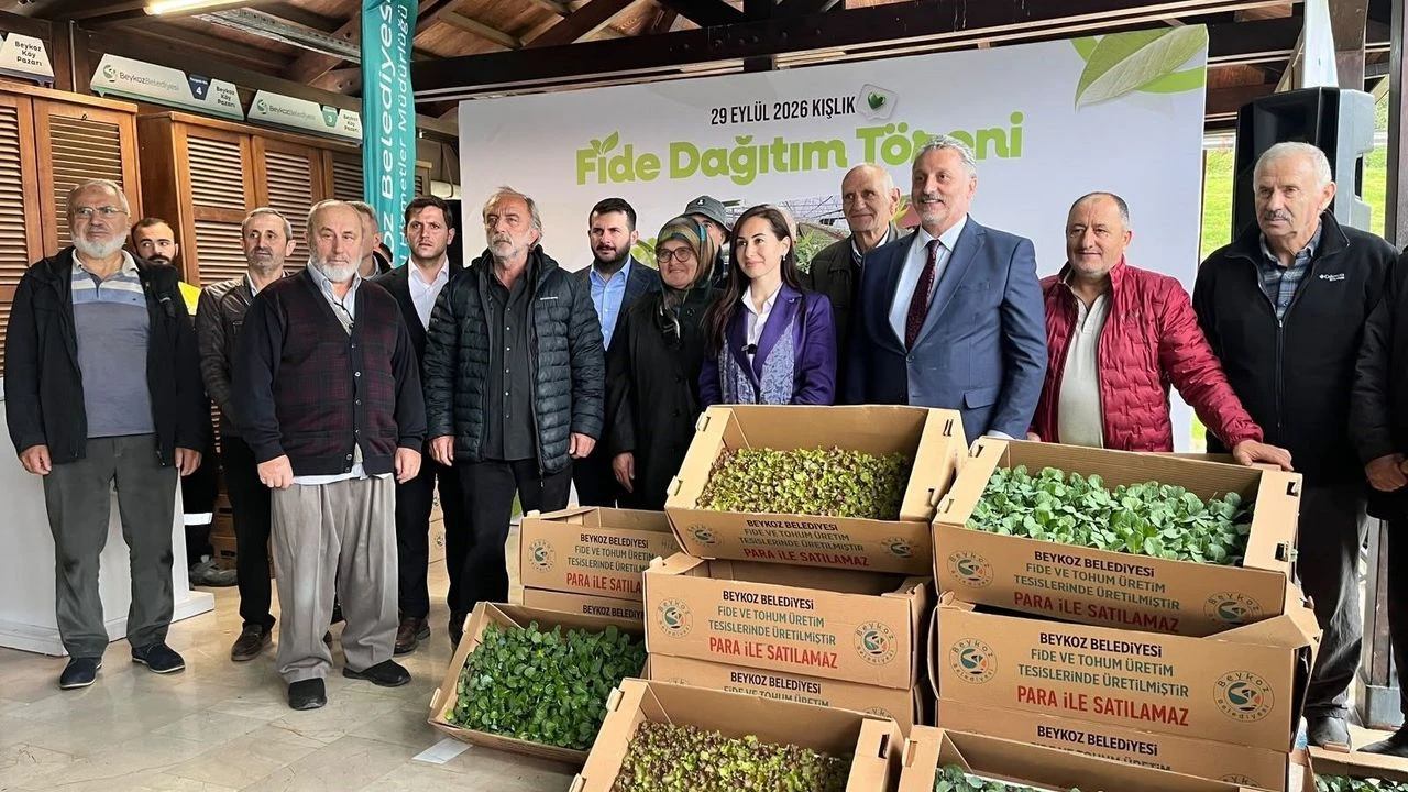 Beykoz’da çiftçilere 625 bin kışlık fide desteği