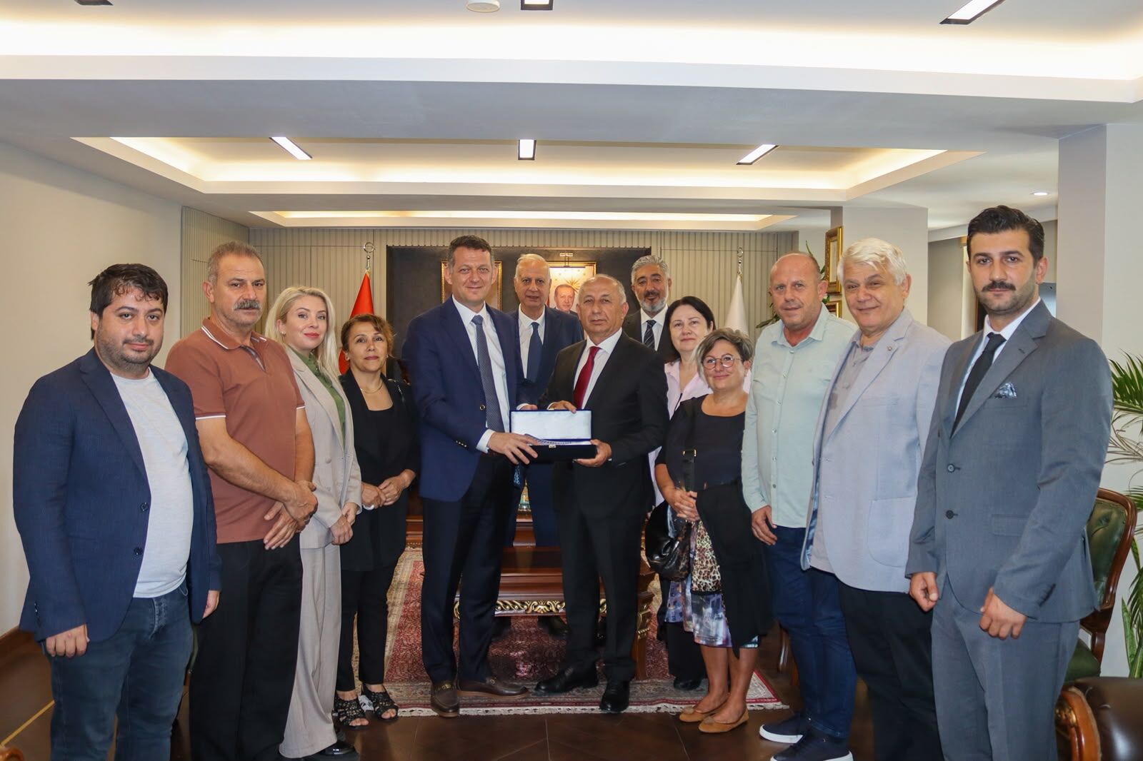 CHP Beykoz’dan Kaymakam ve Milli Eğitim Müdürü’ne Ziyaret