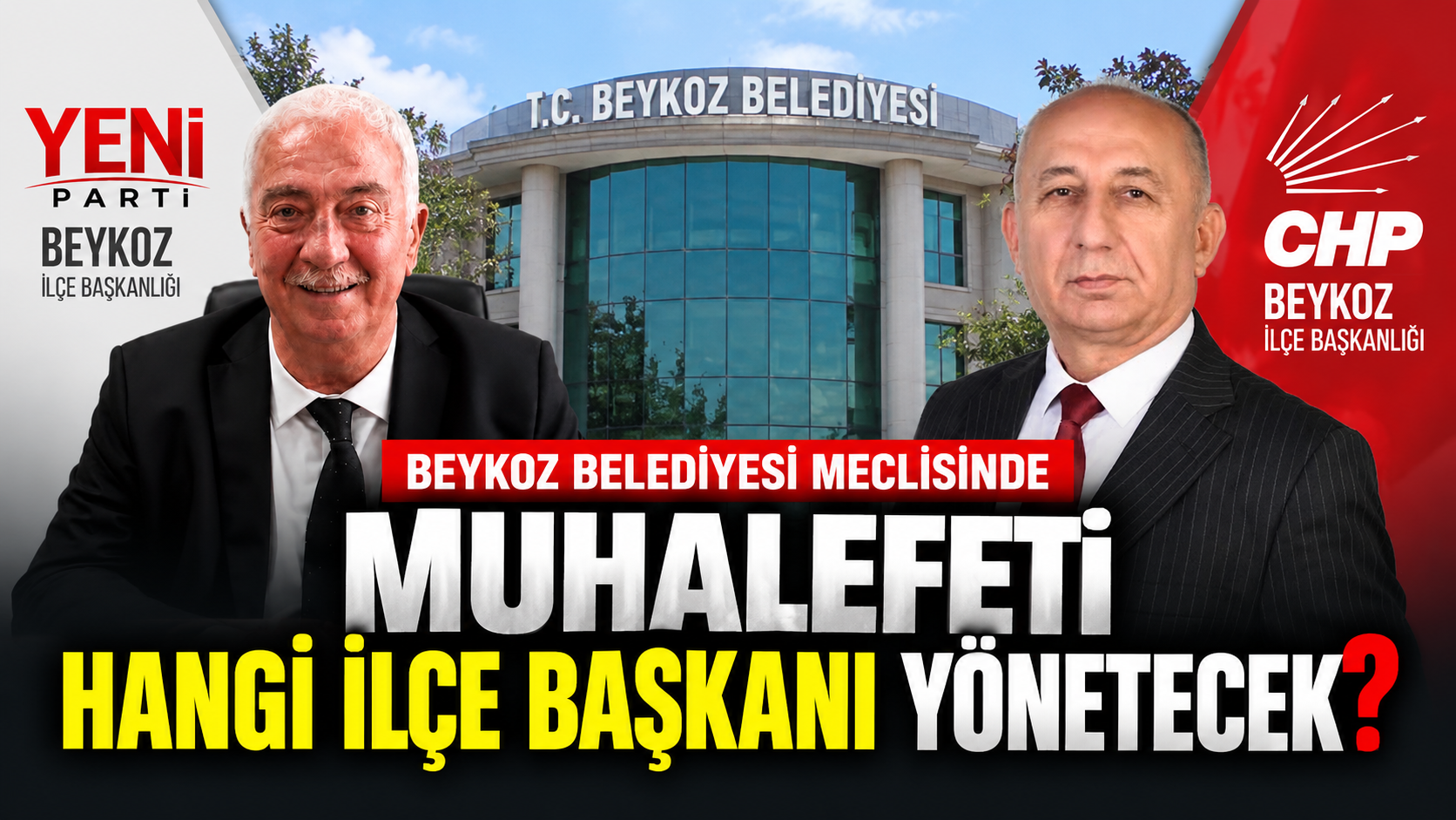 Beykoz Belediyesi’nde YENİ Parti Meclis Üyesiz Kaldı