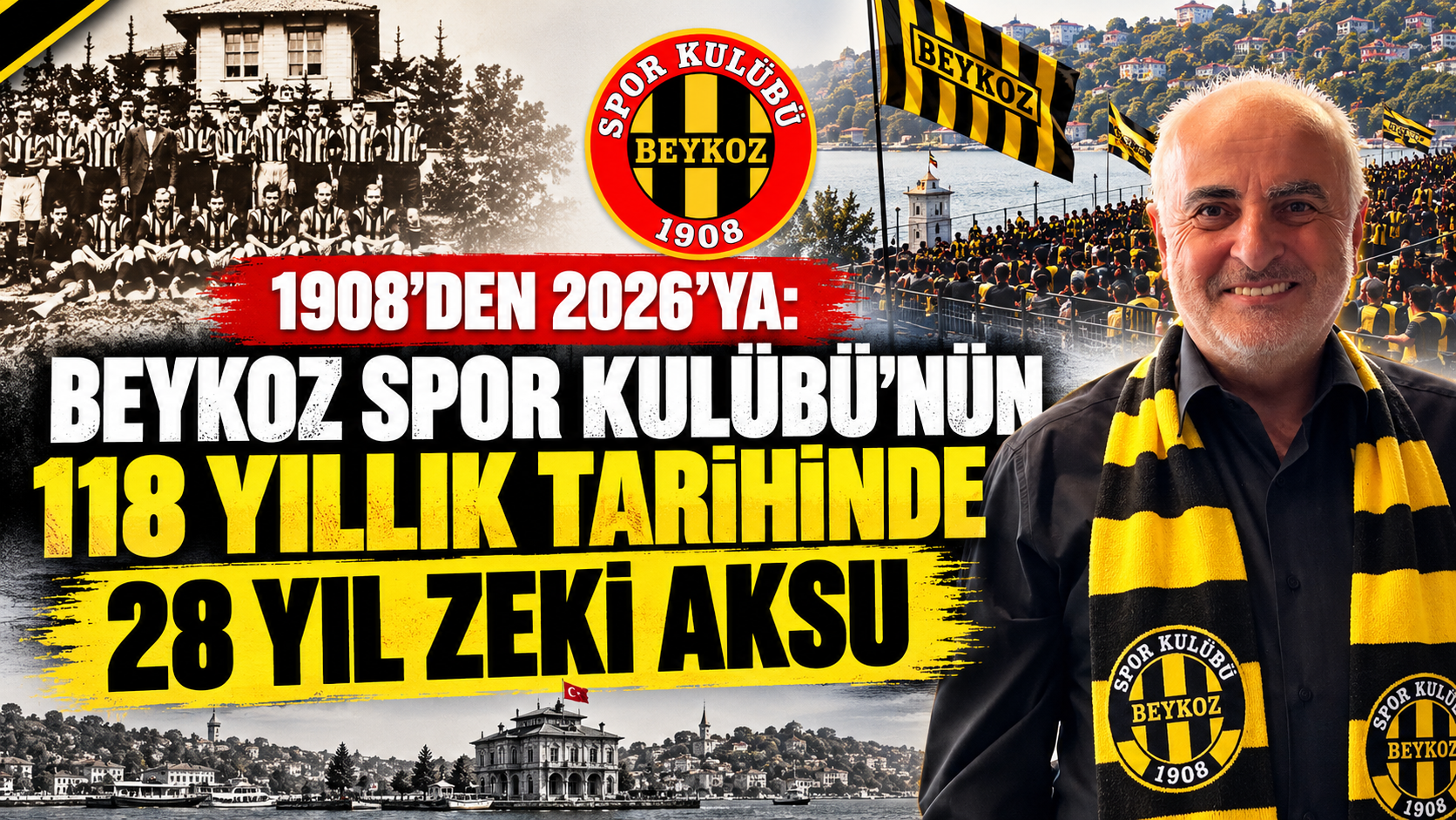 Beykoz Spor Kulübü’nde 118 yıllık tarihin 28 yılı Zeki Aksu