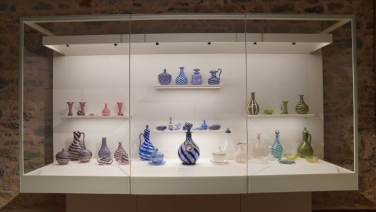 Yüzlerce yıllık nadide eserler Beykoz Cam ve Billur Müzesi’nde