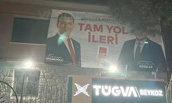 Köseler'in kendi mülkünde posteri indi, Erdoğan'ınki asıldı!