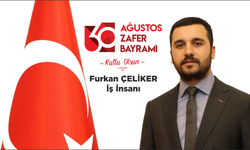 Furkan Çeliker'den Zafer Bayramı Mesajı