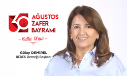 Gülay Demirel'den Zafer Bayramı Mesajı