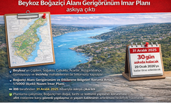 Beykoz Boğaziçi Alanı Gerigörünüm İmar Planı Askıya Çıktı