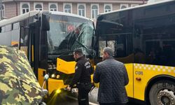 Beykoz’da İETT otobüsleri kafa kafaya çarpıştı: 7 yaralı