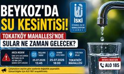 Beykoz'da Su Kesintisi! Tokatköy Mahallesi'nde Sular Ne Zaman Gelecek?