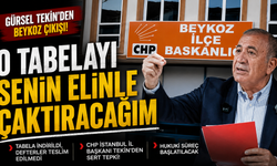 Gürsel Tekin'den Beykoz Çıkışı: "O Tabelayı Senin Elinle Çaktıracağım"
