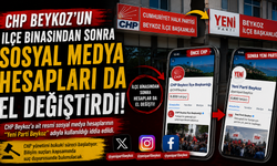 CHP Beykoz'un İlçe Binasından Sonra Sosyal Medya Hesapları da El Değiştirdi