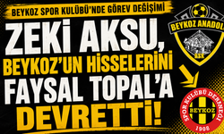 Zeki Aksu, Beykoz’un hisselerini Faysal Topal’a devretti