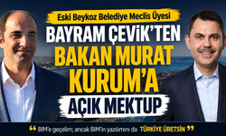 Bayram Çevik’ten Bakan Murat Kurum’a Açık Mektup