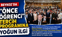 Beykoz'da "Önce Öğrenci" Tercih Programına Yoğun İlgi