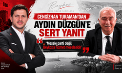 Turaman’dan Aydın Düzgün’e sert yanıt: “Mesele parti değil, Beykoz’a hizmet meselesidir”