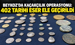 Beykoz’da kaçakçılık operasyonu: 402 tarihi eser ele geçirildi