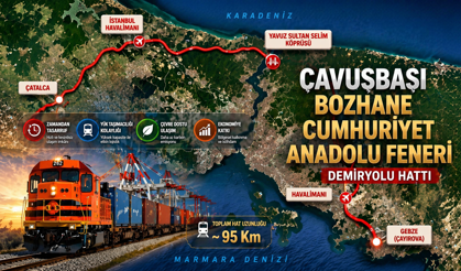 Beykoz’dan Geçecek Demiryolu İçin 1,67 Milyar Avroluk Dev Kredi