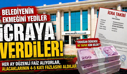 “Belediyenin Ekmeğini Yediler, İcraya Verdiler!”