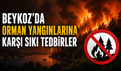 Beykoz’da Orman Yangınlarına Karşı Sıkı Tedbirler
