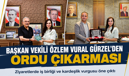Başkan Vekili Özlem Vural Gürzel’den Ordu Çıkarması