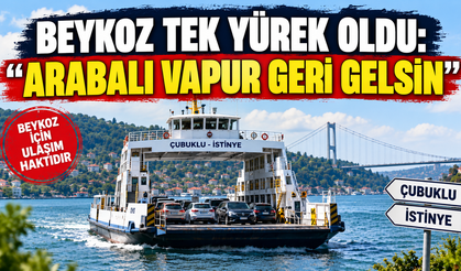 Beykoz tek yürek oldu: “Arabalı vapur geri gelsin”
