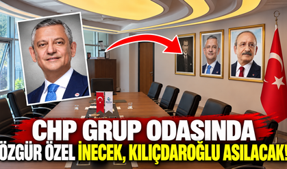CHP Grup Odasında Özgür Özel İnecek, Kılıçdaroğlu Asılacak!