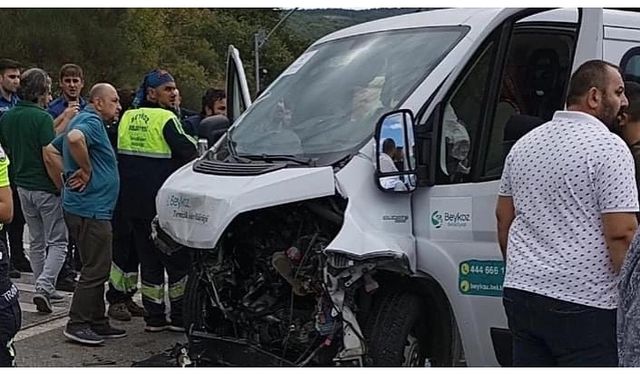 Riva’da kaza! Belediye personeli yaşamını yitirdi