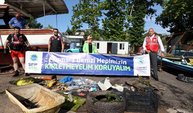 Beykoz’da Temiz Çevre İçin ‘Deniz Atığı’ Sergisi Açıldı