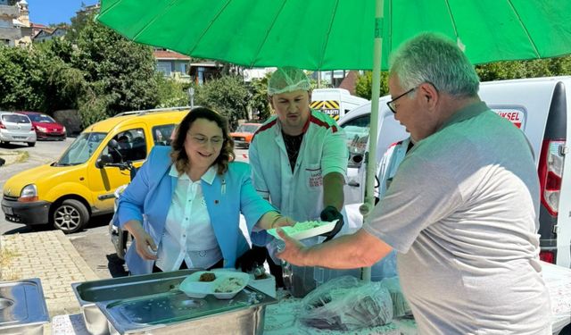 Gümüşsuyu Muhtarı Kambur, bir ilki başlattı