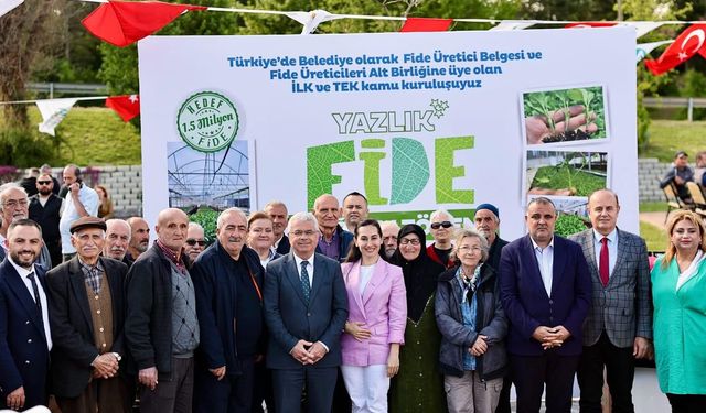 Beykoz Belediyesi'nden Çiftçilere Fide Dağıtımı