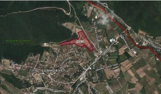 Beykoz'da 51 bin metrekarelik alan ihaleyle satılacak
