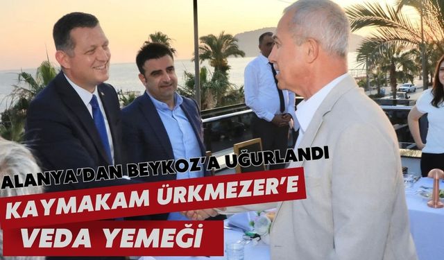 Beykoz'un kaymakamı yola çıktı