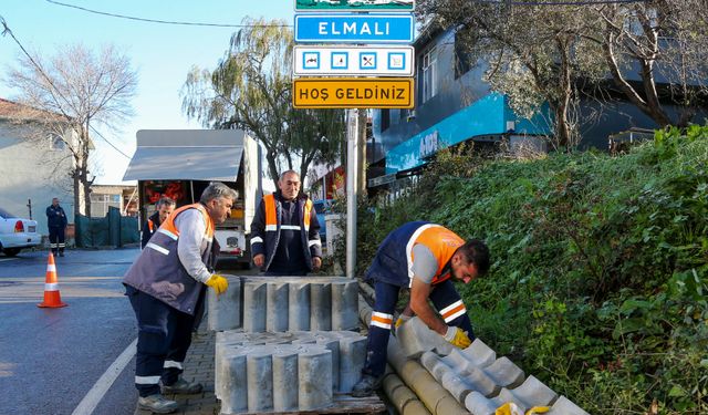 Beykoz Belediyesi Şok Hizmet Programı Elmalı’da Yoğun Mesai Gerçekleştirdi