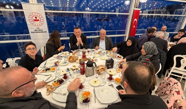 Beykoz’da anlamlı buluşma: Şehit aileleri ve gaziler aynı sofrada