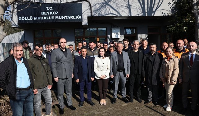 Beykoz’un Hizmet Çıkarması Göllü Mahallesi’ndeydi