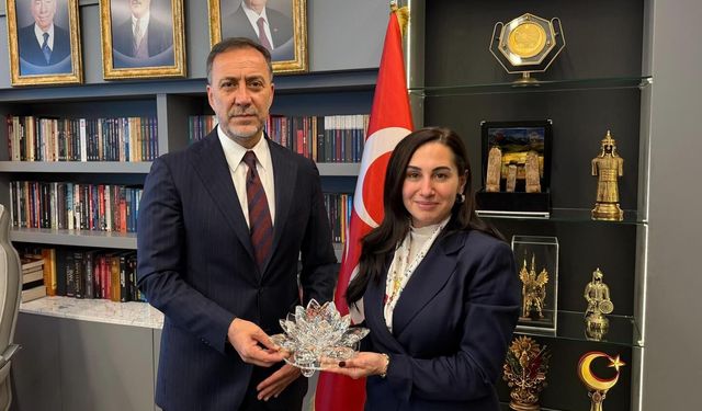 Gürzel’den MHP İstanbul İl Başkanı Yılmaz’a tebrik ziyareti