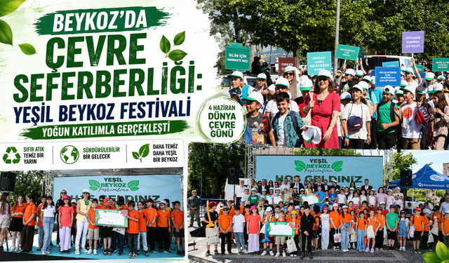 Yeşil Beykoz Festivali’ne Yoğun İlgi: Çevre Bilinci Sahile Taşındı