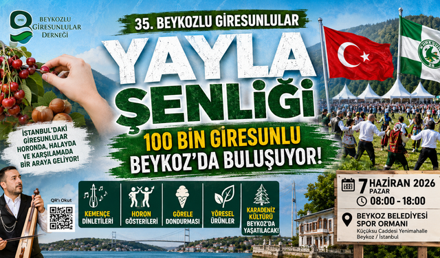Giresunlular Spor Ormanı’nda Buluşuyor