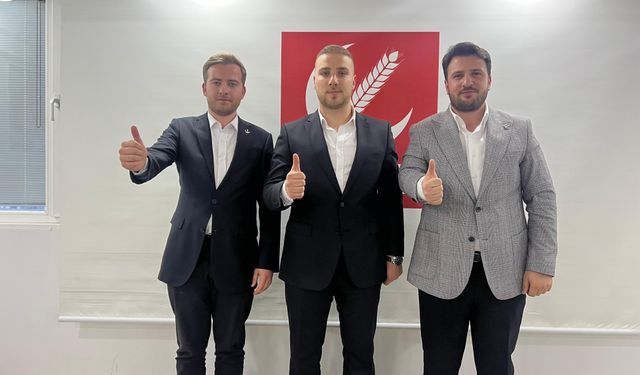 YRP Beykoz Gençlik Kolları Başkanlığı'na Batuhan Aktaş Atandı