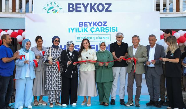Beykoz İyilik Çarşısı Hizmete Açıldı