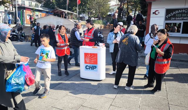 CHP Beykoz’dan Paşabahçe Meydanı’nda Eğitim Buluşması