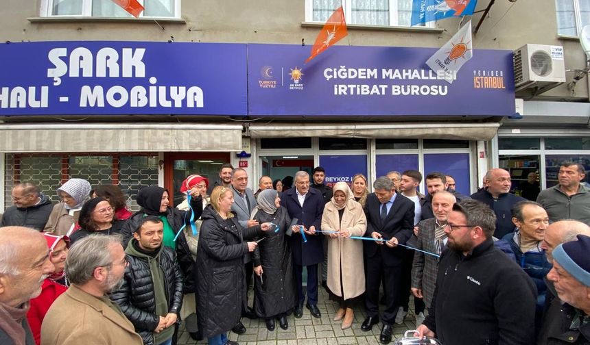 AK Parti, Kavacık ve Çiğdem Mahallesi'nde de bürolarını açtı