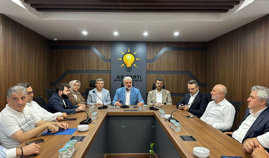 AK Parti İl Başkanı Kabaktepe'den Beykoz'a ziyaret