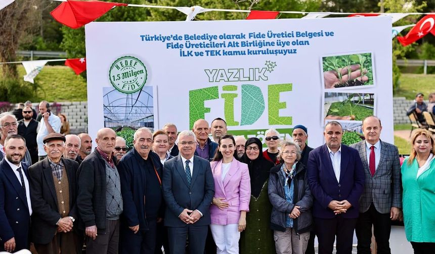 Beykoz Belediyesi'nden Çiftçilere Fide Dağıtımı