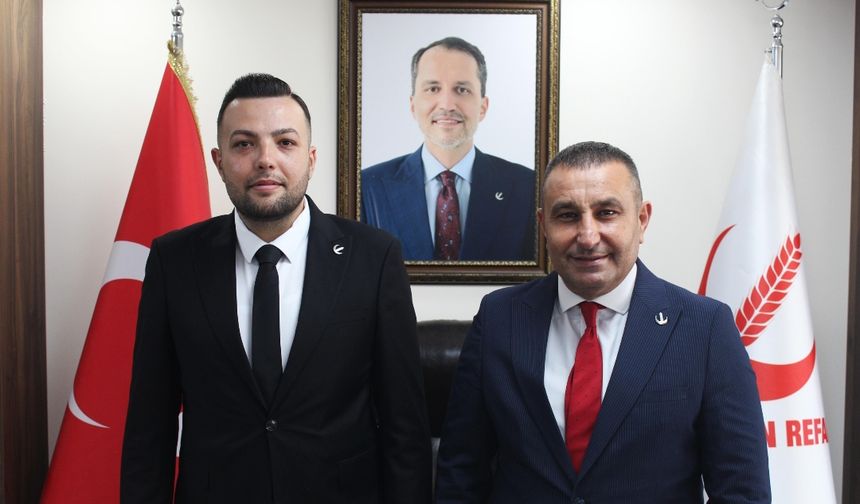 Yeniden Refah Partisi Beykoz İlçe Başkanlığı’nda Görev Değişimi