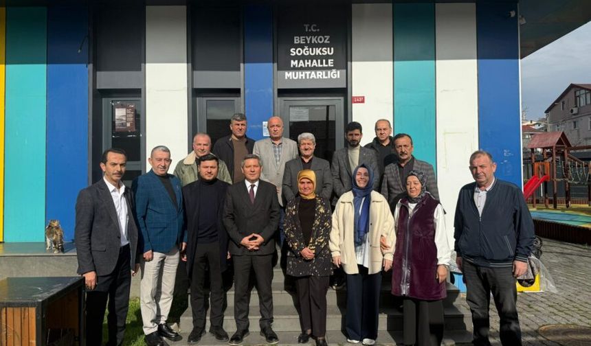 AK Parti Heyetinden Beykoz’da Esnaf ve STK Ziyaretleri