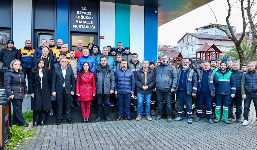 Beykoz Belediyesi’nden Soğuksu’da Hizmet Seferberliği