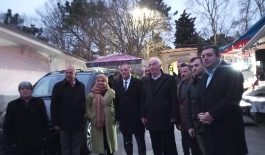 İBB Başkan Vekili Nuri Aslan, CHP Beykoz ile Hazreti Yuşa Türbesi’nde